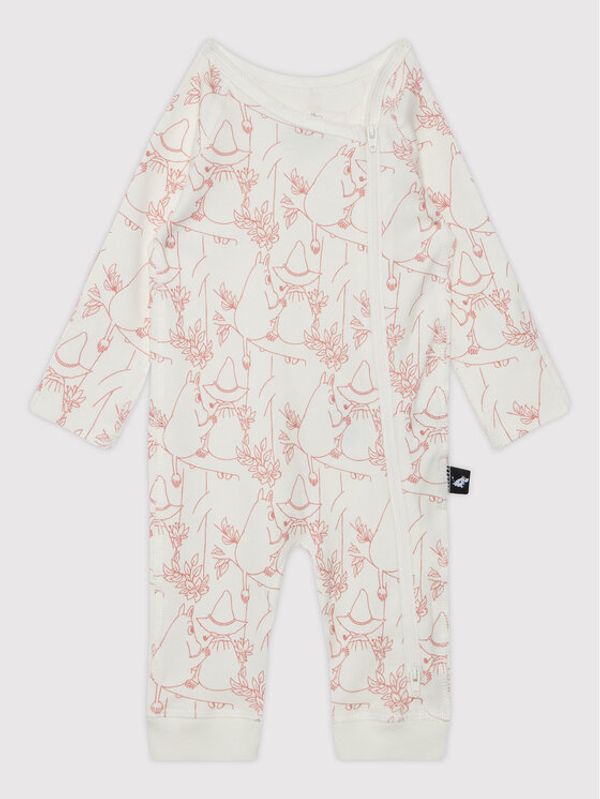 Reima Reima Ромпер Moomin Trygg 516571C Бял Regular Fit