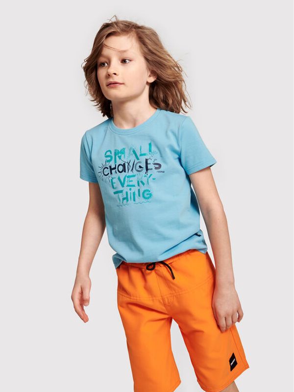 Reima Reima Тишърт Valoon 536721 Син Regular Fit