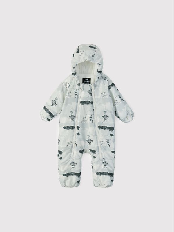Reima Reima Зимен детски гащеризон MOOMIN Knytte 5100079A Бежов Regular Fit