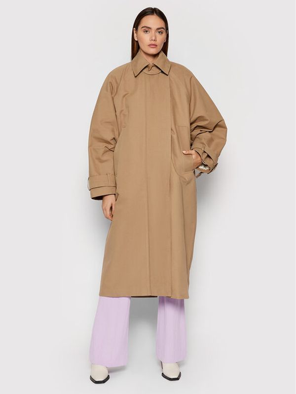 Remain Remain Преходно палто Koko RM937 Бежов Loose Fit