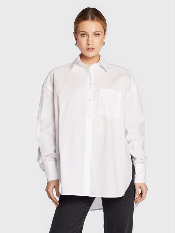 Remain Remain Риза Naja RM1540 Бял Oversize