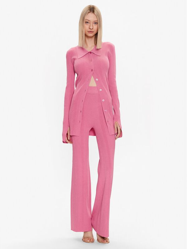 Remain Remain Текстилни панталони 500542512 Розов Regular Fit