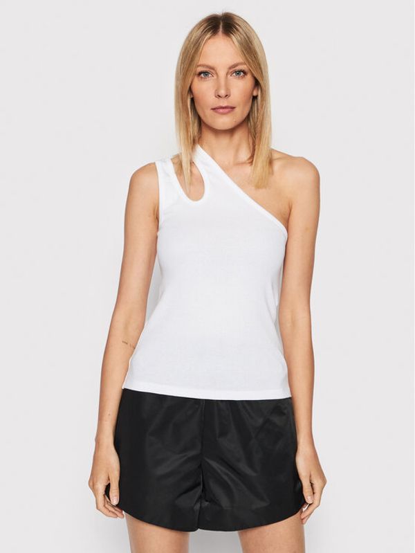 Remain Remain топ Toya RM1301 Бял Tight Fit