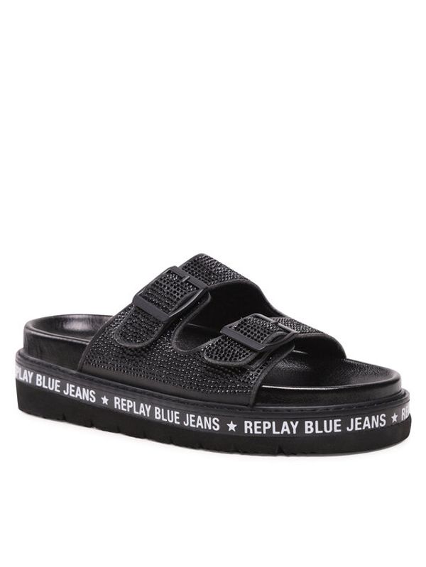 Replay Replay Чехли Muddy Diamonds GWF81.000.C0029S Черен