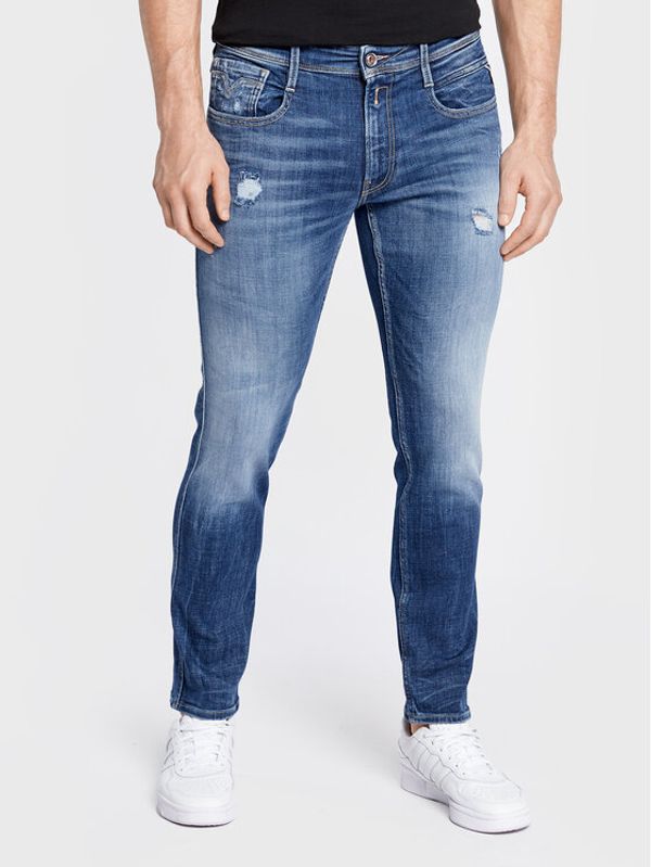 Replay Replay Дънки M914Q.000.141 Син Regular Fit