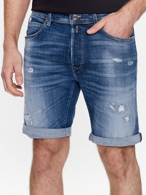 Replay Replay Дънкови шорти MA981Q.000.141 Син Tapered Fit