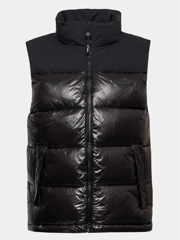 Replay Replay Елек M8186A.000.84174 Черен Regular Fit