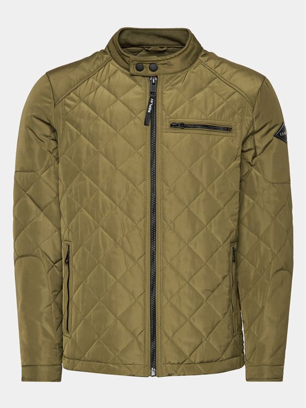 Replay Replay Преходно яке M8000.000.84442 Каки Regular Fit