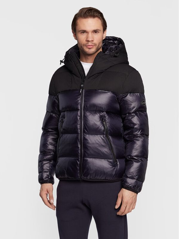 Replay Replay Пухено яке M8183A.000.84174 Тъмносин Regular Fit