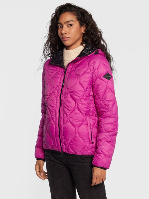 Replay Replay Пухено яке W7733.000.84166D Виолетов Regular Fit