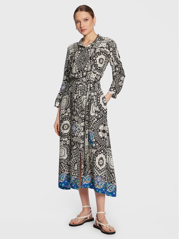 Replay Replay Рокля тип риза W9561.000.73928 Цветен Regular Fit