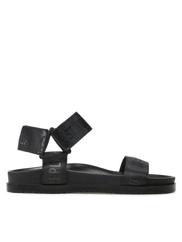 Replay Replay Сандали Alex Web GMF4F.000.C0001T Черен