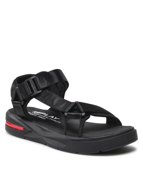 Replay Replay Сандали Space Base GMF3D .000.C0004T Черен