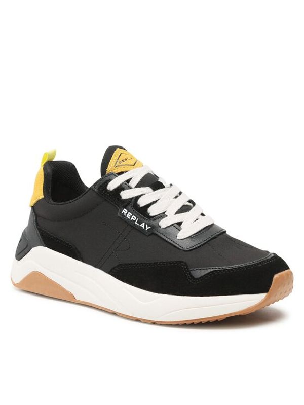 Replay Replay Сникърси Tennet Full 2 GMS6I.000.C0013T Черен