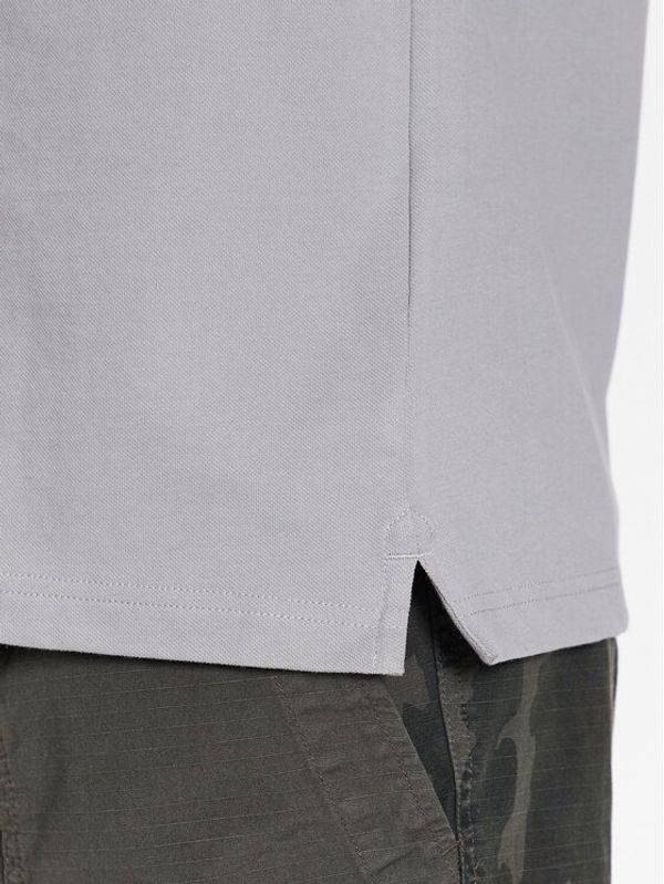 Replay Replay Тениска с яка и копчета M3540A.000.20623 Сив Regular Fit