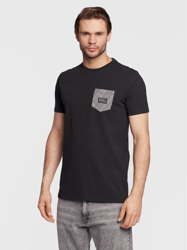 Replay Replay Тишърт M6293.000.23356P Черен Regular Fit