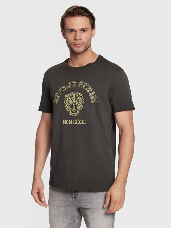 Replay Replay Тишърт M6319.000.22658F Сив Regular Fit