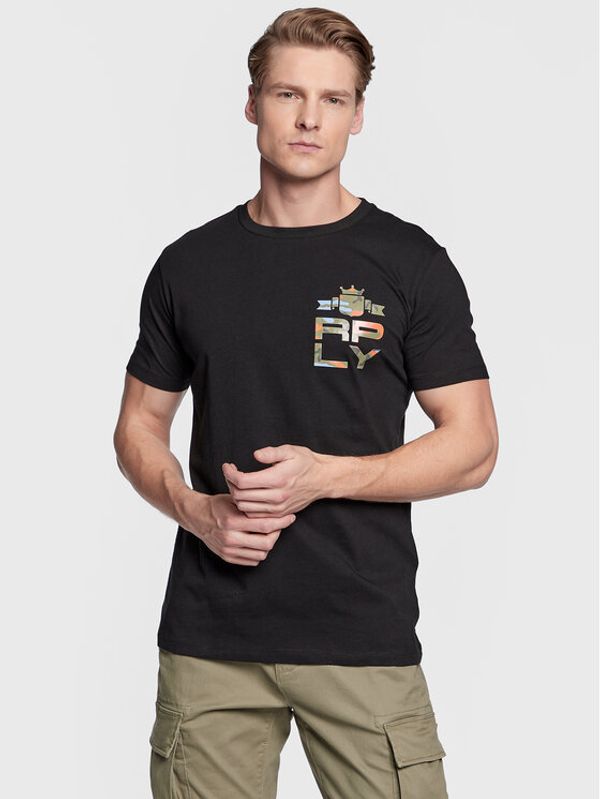 Replay Replay Тишърт M6489.000.23062 Черен Regular Fit