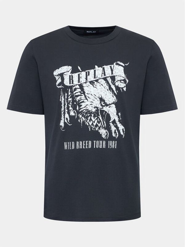 Replay Replay Тишърт M6655.000.22662 Сив Regular Fit