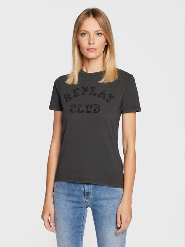 Replay Replay Тишърт W3510A.000.22662M Черен Slim Fit