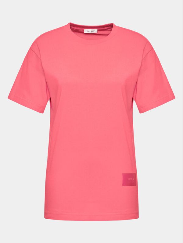 Replay Replay Тишърт W3591M.000.23608P Розов Regular Fit