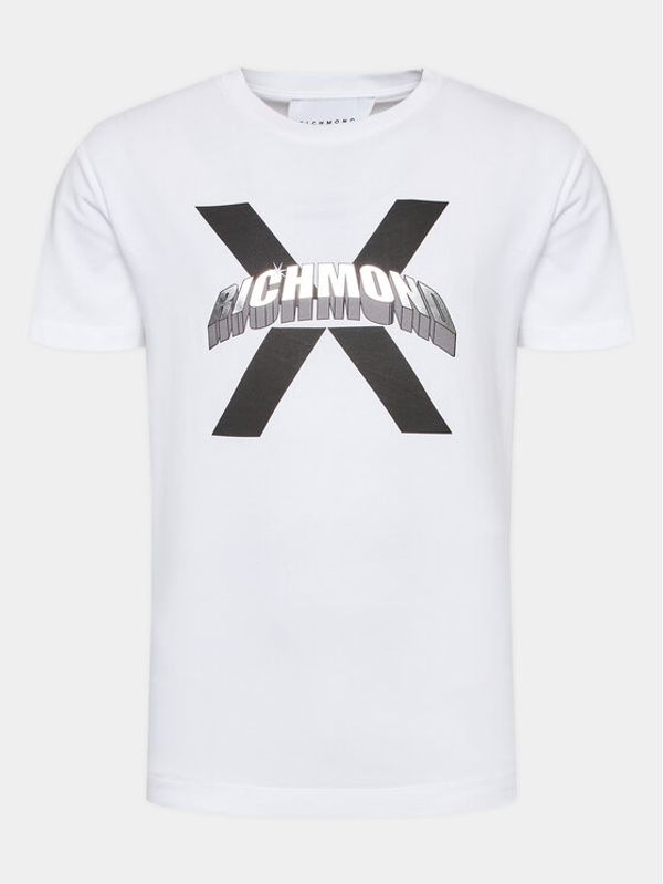 Richmond X Richmond X Тишърт UMA23007TS Бял Regular Fit
