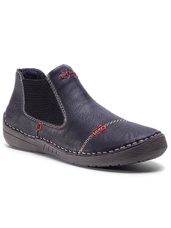 Rieker Rieker Боти тип челси 52590-01 Черен