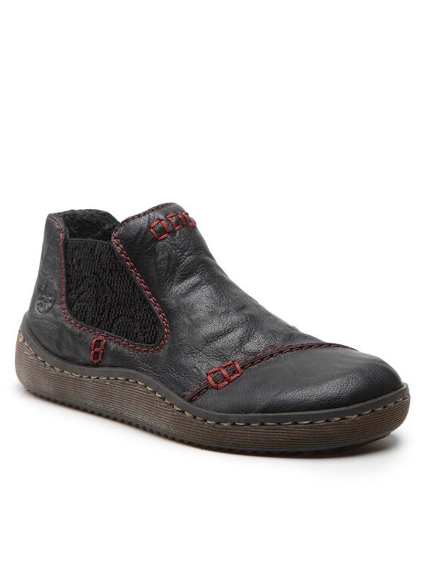 Rieker Rieker Боти тип челси L8491-00 Черен