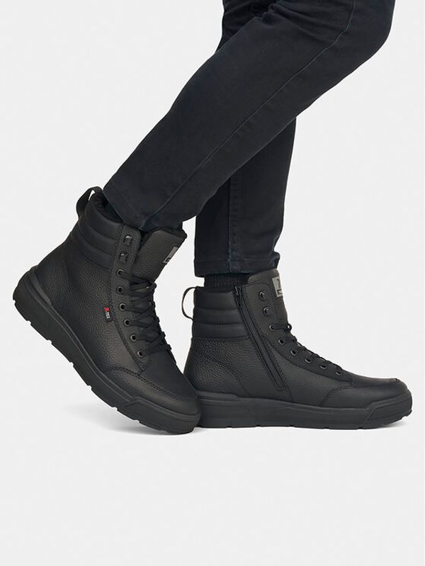 Rieker Rieker Боти тип челси U0071-01 Черен