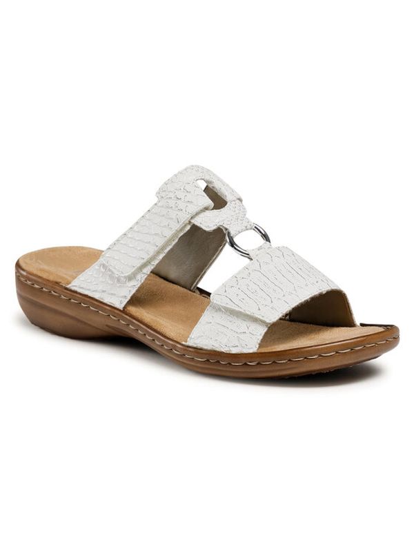 Rieker Rieker Чехли 608P9-80 Бял