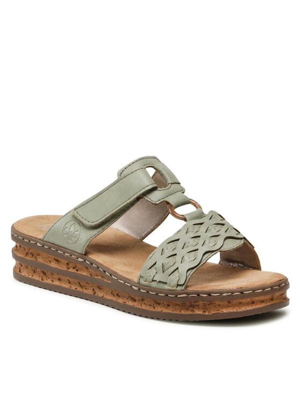 Rieker Rieker Чехли 629K9-52 Зелен