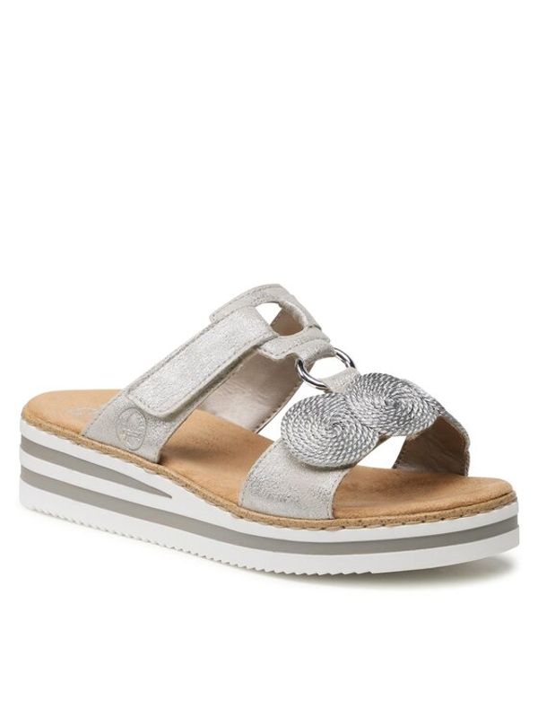 Rieker Rieker Чехли V02K3-40 Сив