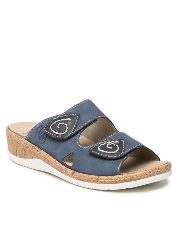 Rieker Rieker Чехли V7151-14 Тъмносин