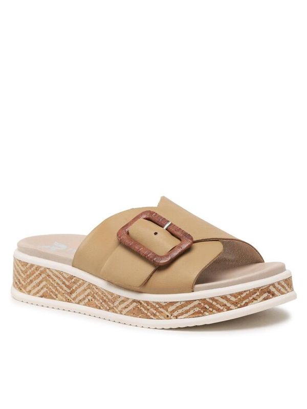 Rieker Rieker Чехли W0803-60 Бежов