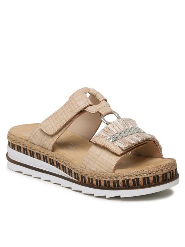 Rieker Rieker Еспадрили V79K8-60 Бежов