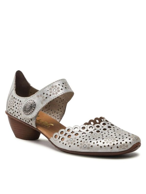 Rieker Rieker Обувки 43753-90 Сребрист