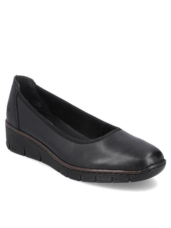 Rieker Rieker Обувки 53755-00 Черен