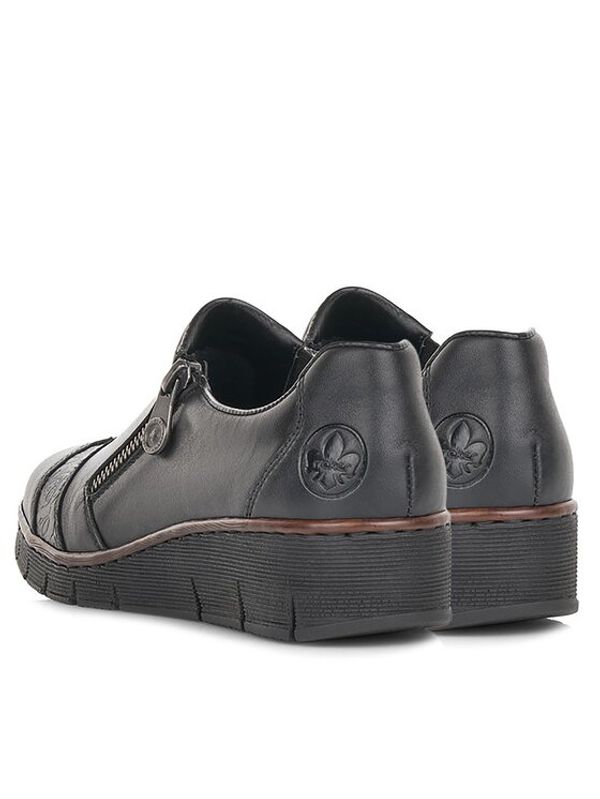 Rieker Rieker Обувки 53761-00 Черен