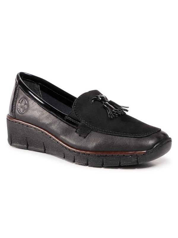 Rieker Rieker Обувки 53771-00 Черен