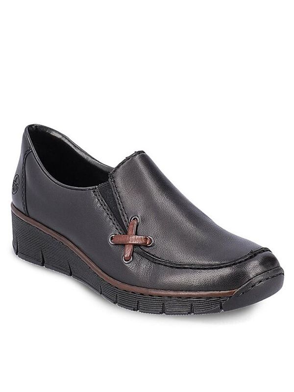 Rieker Rieker Обувки 53783-00 Черен