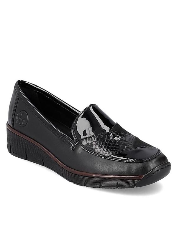 Rieker Rieker Обувки 53785-00 Черен