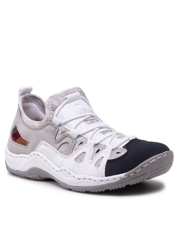 Rieker Rieker Обувки L0539-80 Бял