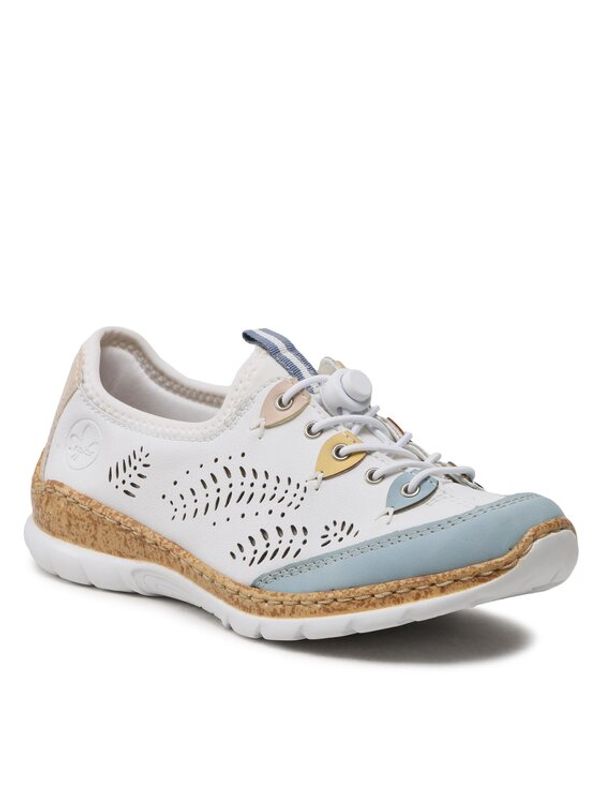 Rieker Rieker Обувки N4276-80 Бял