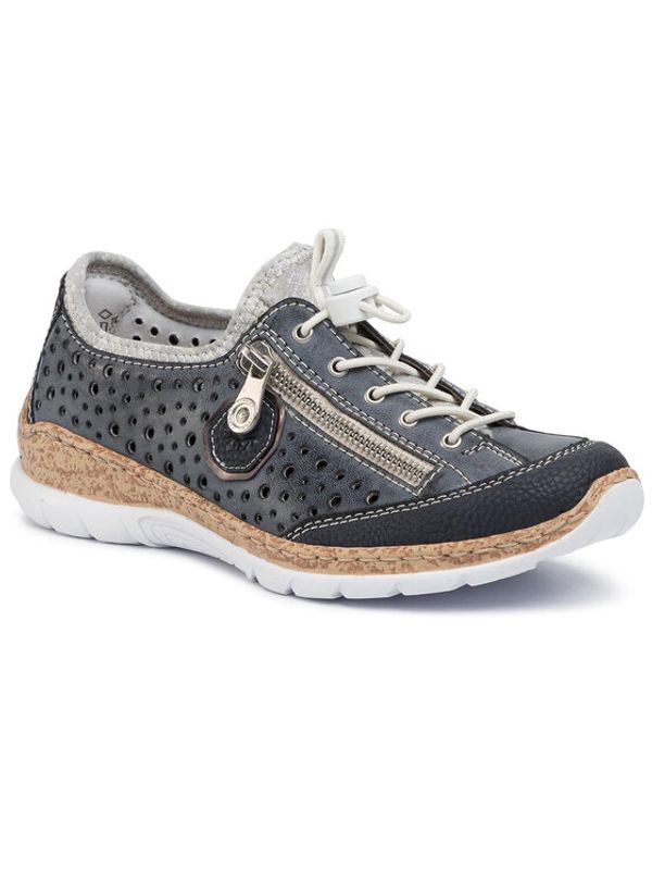 Rieker Rieker Обувки N42P6-14 Тъмносин