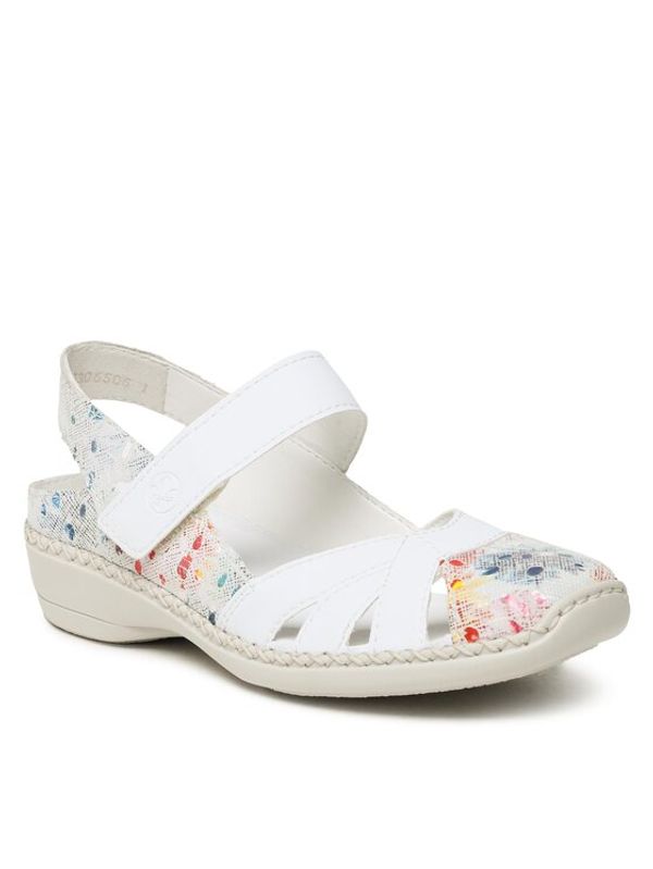 Rieker Rieker Сандали 41352-91 Бял