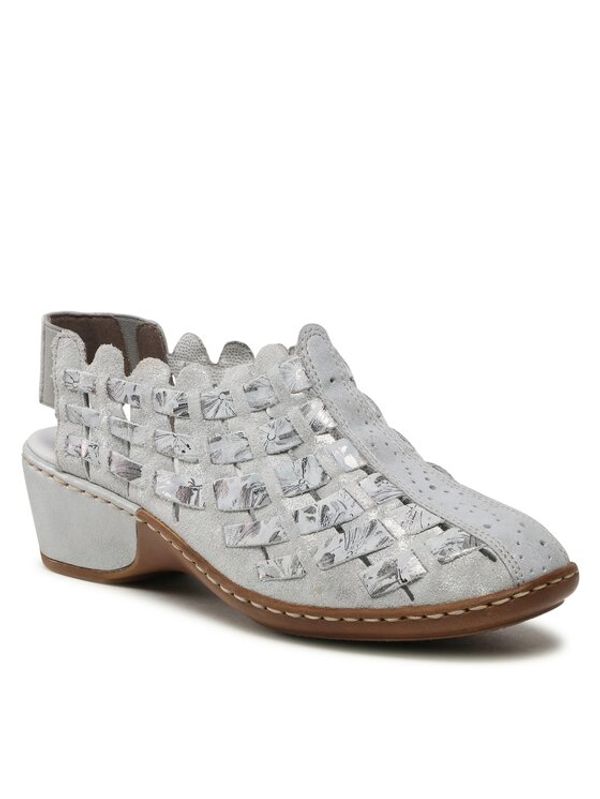 Rieker Rieker Сандали 47156-40 Сребрист