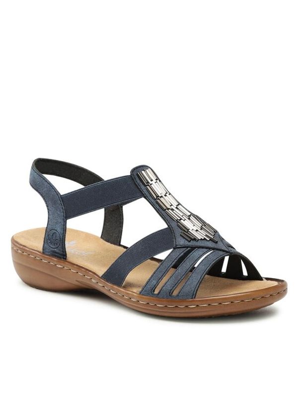 Rieker Rieker Сандали 60800-14 Тъмносин