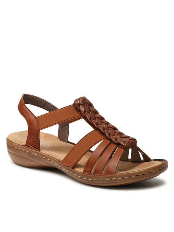 Rieker Rieker Сандали 60809-24 Кафяв