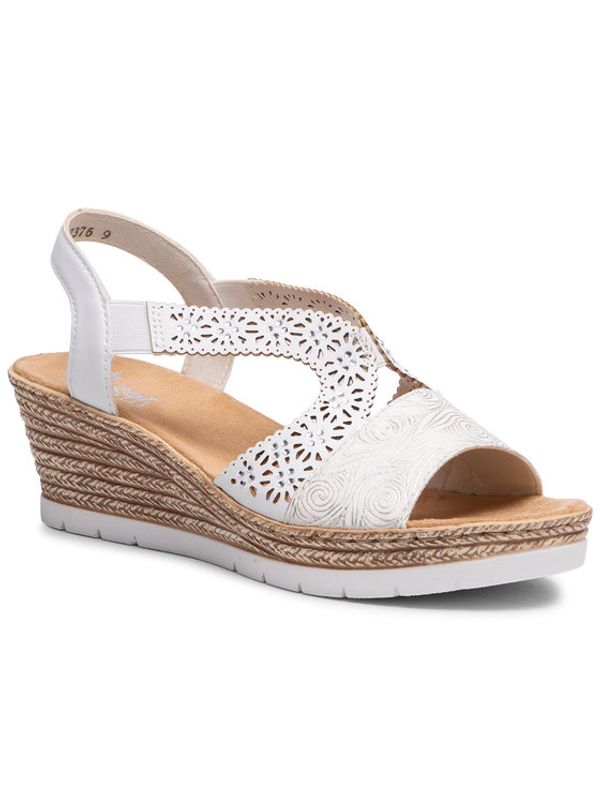 Rieker Rieker Сандали 61916-80 Бял