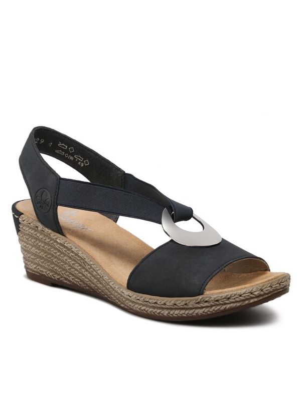 Rieker Rieker Сандали 624H6-14 Тъмносин